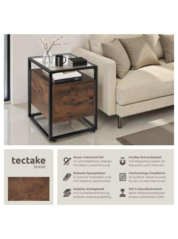 tectake Beistelltisch Dudley 40x43x60,5cm
