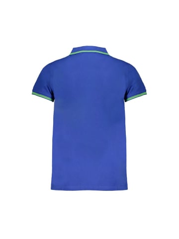 NORWAY 1963 Blaues Baumwoll-Polohemd