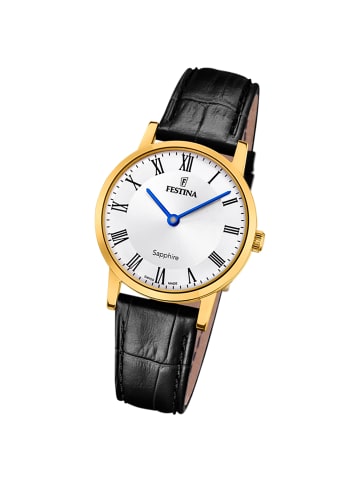 Festina Analog-Armbanduhr Festina Swiss Made schwarz klein (ca. 29,3mm)