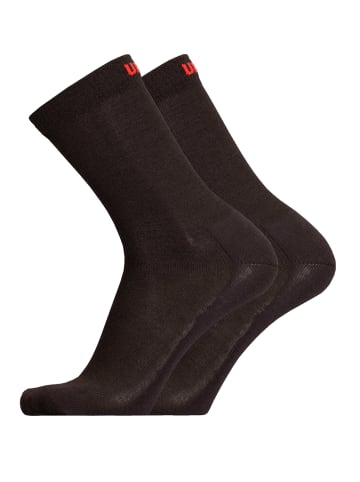 UphillSport Wander-Socke 'TEIJO' 2er Pack in Black