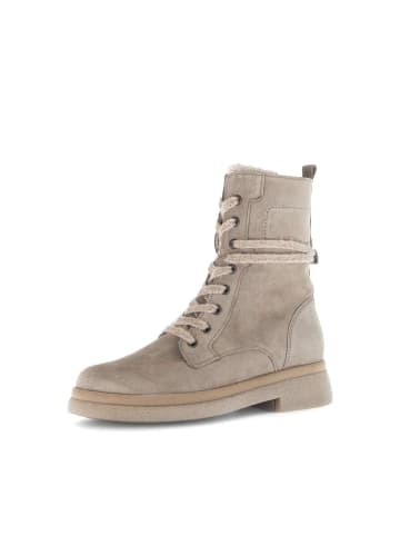 Gabor Schnürstiefeletten in beige