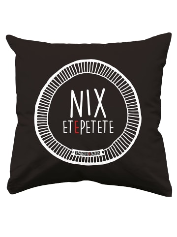 United Labels Tacheles Kissen - Nix etepetete  30 x 30cm in Mehrfarbig