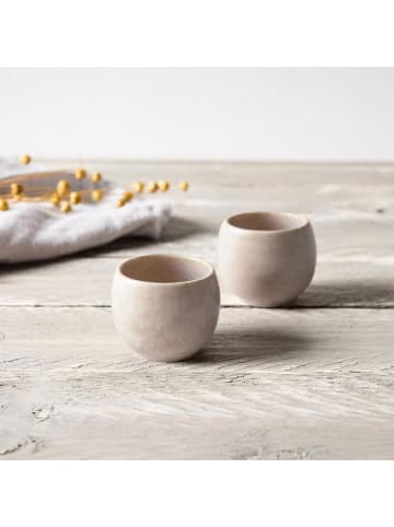like. by Villeroy & Boch 2er Set Eierbecher Perlemor Home Sand 50 ml beige in beige