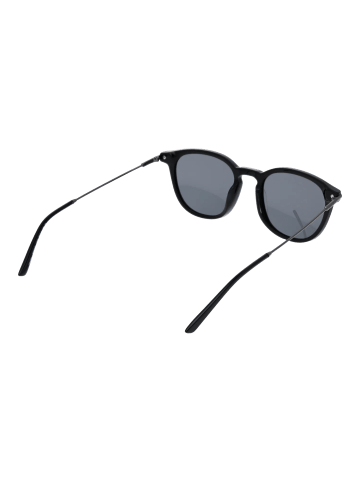 Bulget Männer Sonnenbrille Rund Schwarz