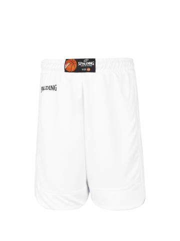 Spalding Shorts Hustle in weiß