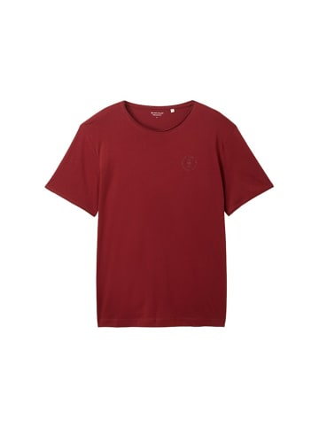Tom Tailor Rundhals T-Shirt für Herren in uni
