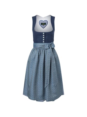 Wiesnkönig Dirndl Eva K20 in Blau