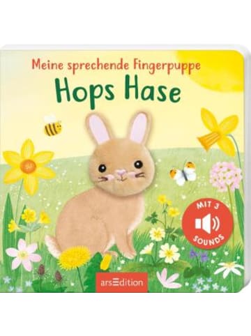 ars edition Buch - Meine sprechende Fingerpuppe: Hops Hase