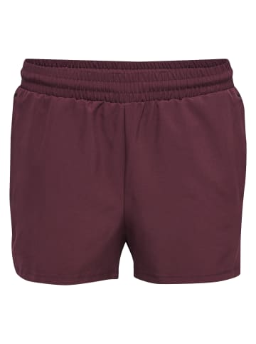Hummel Hummel Verstellbare Taille Kurze Hose Hmlmove Damen in GRAPE WINE