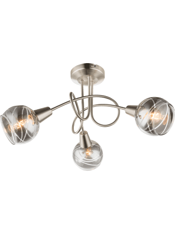 Globo lighting LED Strahler "ROMAN" in silver