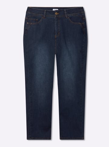 sheego Jeans in dark blue used