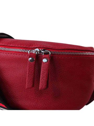 Toscanto Toscanto Gürteltasche Leder rot, mehrfarbig ca. 25cm