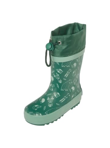 Playshoes Gummistiefel - Waldtiere - Grün in gruen