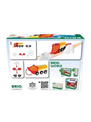 Brio Aktionsspiel BRIO World - Schneeräumzug Ab 3 Jahre in bunt