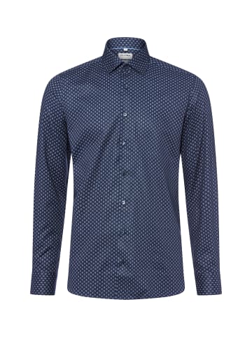 OLYMP Hemd in marine weiß