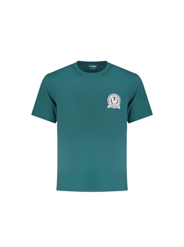 Wrangler Grünes Baumwoll-T-Shirt