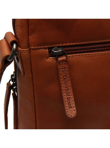 The Chesterfield Brand Montira - Umhängetasche 25 cm (schwarz) in cognac