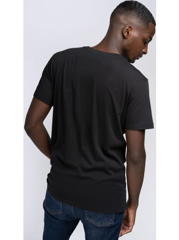 Lonsdale T-Shirt "Elmdon" in Schwarz