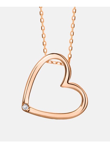 Diamant L'éternel Halskette aus 375 Roségold mit Diamant in Roségold