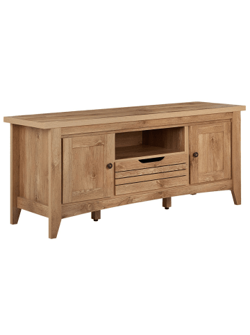 Beliani TV-Möbel AGORA in Braun - (W) 138 x (H) 60 x (L) 43 cm