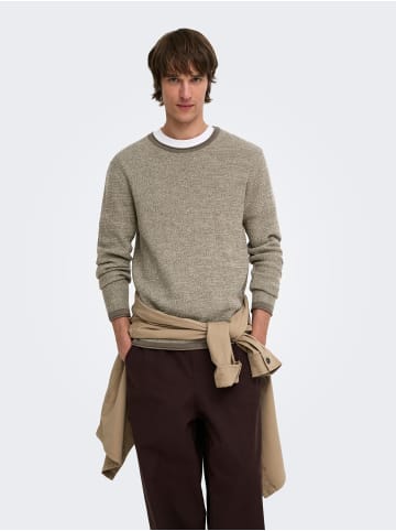 ONLY & SONS Strickpullover in Falcon