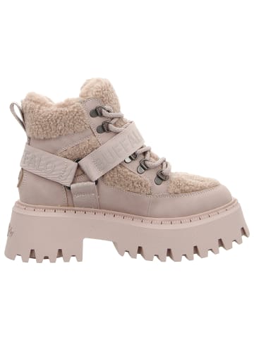 Buffalo Schnürstiefelette in rosa
