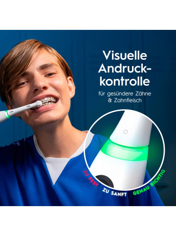 Oral-B Elektrische Zahnbürste "iO Series 6 + Reiseetui" in Weiß