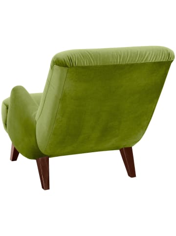 58 aufm Kessel Sessel Kajsa 71x80x101 Bezug Samtvelours Buche nussbaum/oliv