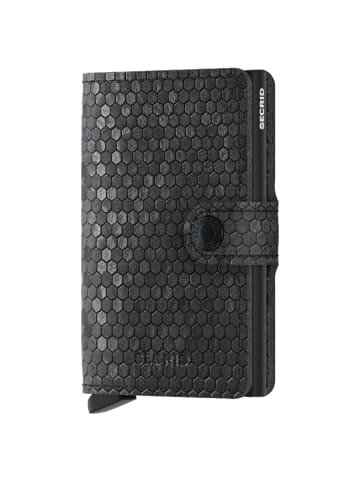 Secrid Hexagon Miniwallet - Geldbörse 6cc 10.2 cm RFID in schwarz