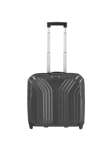 travelite Elvaa - 2-Rollen-Businesstrolley 15.6" 44 cm (blaugrau) in schwarz