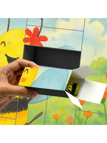 Mr. & Mrs. Panda Befüllbarer Adventskalender Biene Happy Design ... in Weiß