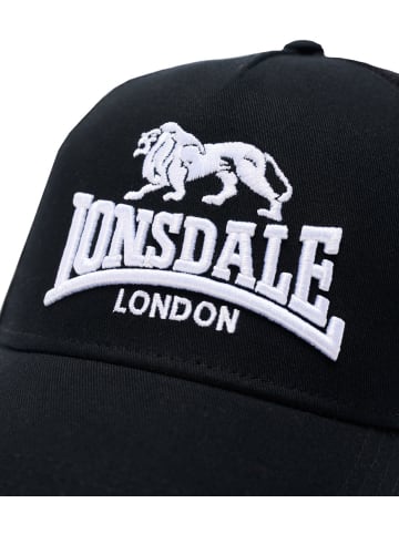 Lonsdale Cap "Hollinhurst" in Schwarz