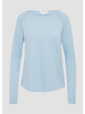 s.Oliver T-Shirt in 5083_hellblau