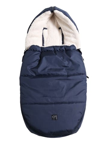 Kaiser Naturfellprodukte Babyschalenfußsack Hoody 2.0 navy