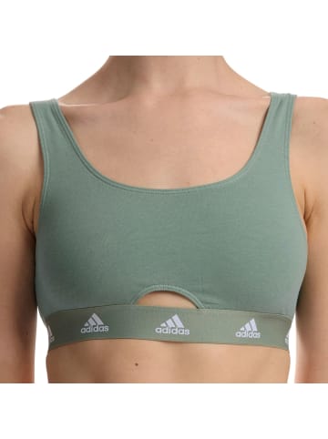 adidas Sport-BH in Grün