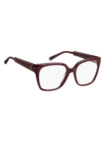 Tommy Hilfiger Frauen Optische Fassungen Quadratisch Burgundisch