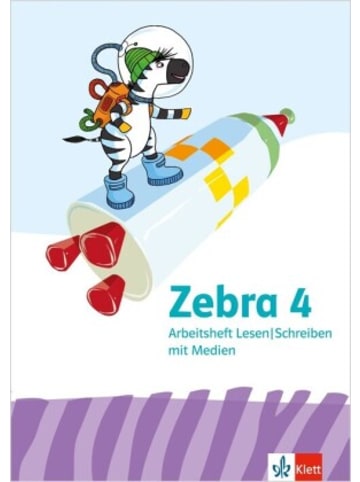 Ernst Klett Verlag Buch - Zebra 4, m. 1 Beilage