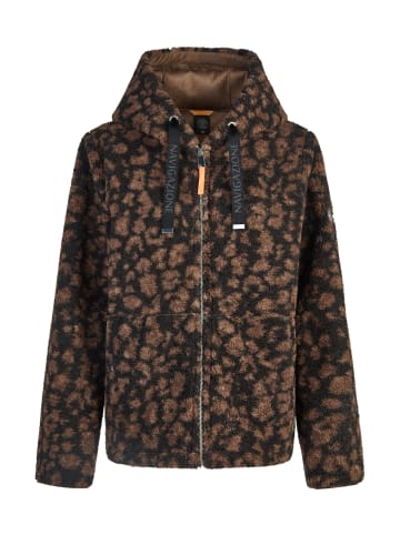 Navigazione Jacke in schwarz / mokka