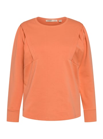 Ulla Popken Sweatshirt in beigerot