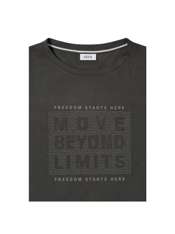 Cecil Langarmshirt in raw khaki