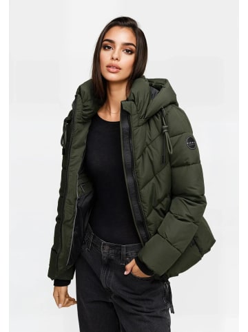 Marikoo Winterjacke N091 in Dark Olive