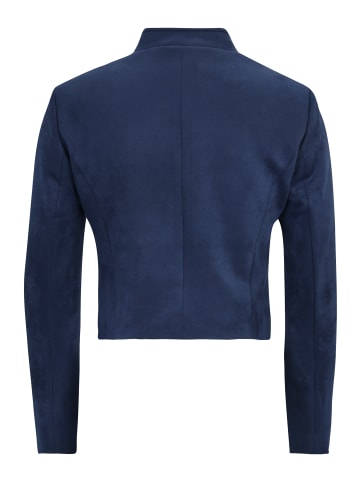 BETTY & CO Bikerjacke mit Stehkragen in Dunkelblau