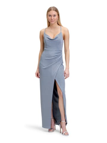 Vera Mont Abendkleid figurbetont in Mint/Grey