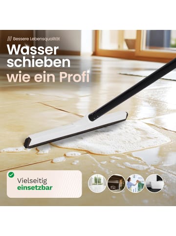 Novaliv Novaliv 5X Badabzieher Kunststoff 43 cm Dusche Wasser Abzieher Schiebe in Weiß