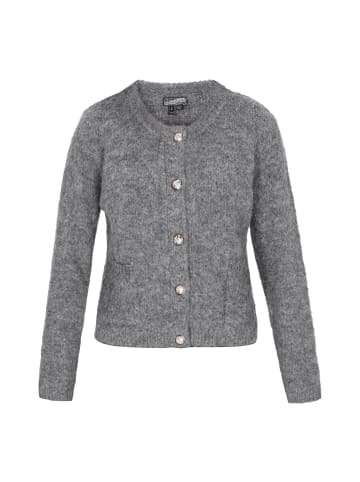 DreiMaster Vintage Women Cardigan in grey melange