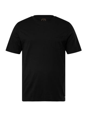 JP1880 Kurzarm T-Shirt in schwarz