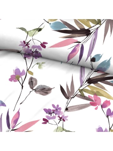 Biberna Soft-Seersucker Bettwäsche in bunt