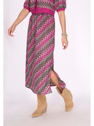 IZIA Damen Rock in Pink Mehrfarbig