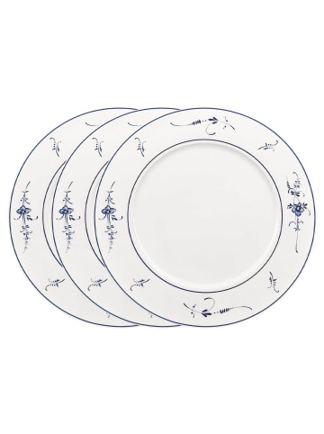 Villeroy & Boch 3er Set Platzteller Vieux Luxembourg in ø 30,5 cm in weiß-blau