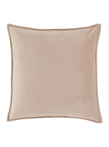 Chic Antique Aix Kissebezug Velour 50x50cm in staubig rosa